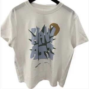 *Hawaii exclusive* lululemon athletica White Graphic Tee